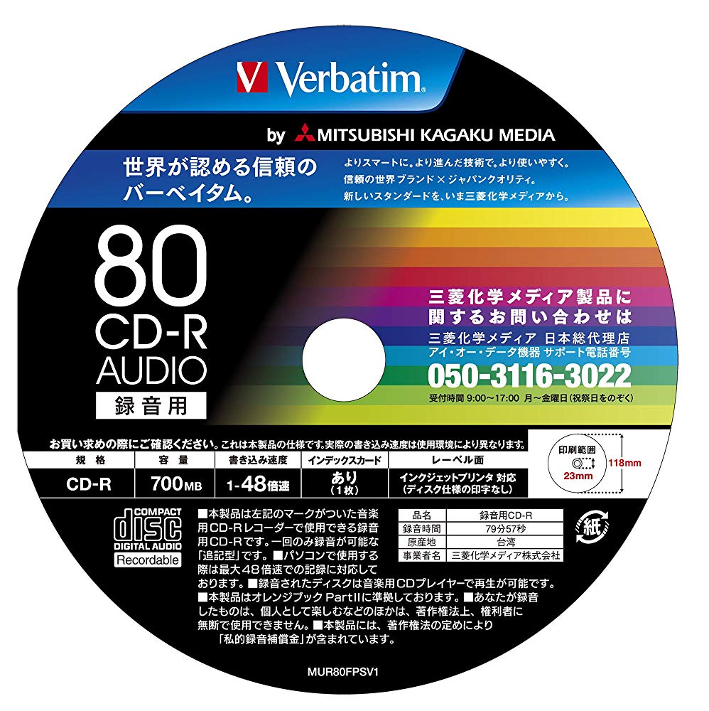 バーベイタムジャパン(Verbatim Japan) M-DISC 長期保存 ブルーレイ