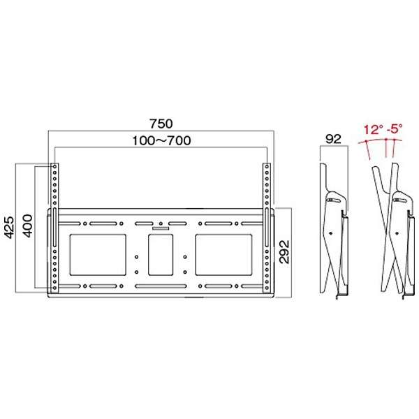 あなたにおすすめの商品 【新品・未使用品】ハヤミ工産 送料込み！ 壁掛金具 MH-853B - その他 - www.ecomix.ge