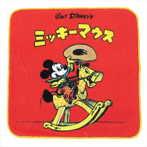 楽天市場 丸眞 ミッキーマウス ミニタオル ハンカチタオル レトロレッド ディズニー 丸眞 プチギフト 価格比較 商品価格ナビ