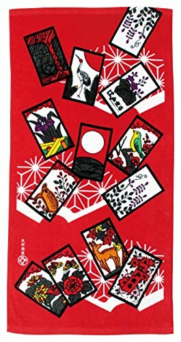 楽天市場 丸眞 スポーツタオル 江戸まる プリント ミニ バスタオル 花札あそび インバウンド 丸眞 和風タオルグッズ 価格比較 商品価格ナビ