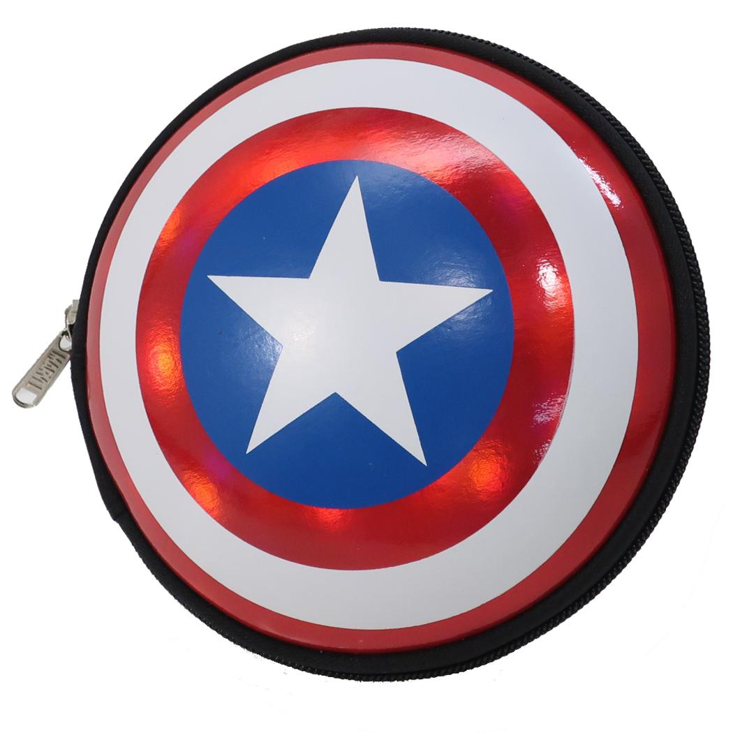 楽天市場 丸眞 クール ラウンド ポーチ ミニポーチ キャプテンアメリカ シールド マーベル 丸眞 プレゼント 価格比較 商品価格ナビ