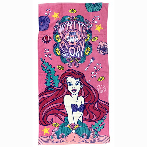 楽天市場 丸眞 リトルマーメイド Jumbo ビーチタオル レジャー バスタオル アリエル レトロオーシャン ディズニープリンセス 丸眞 お風呂上り 女の子 価格比較 商品価格ナビ