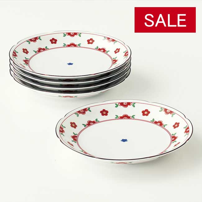 楽天市場】たち吉 和食器 花赤絵 中皿 300-0223 | 価格比較 - 商品価格ナビ