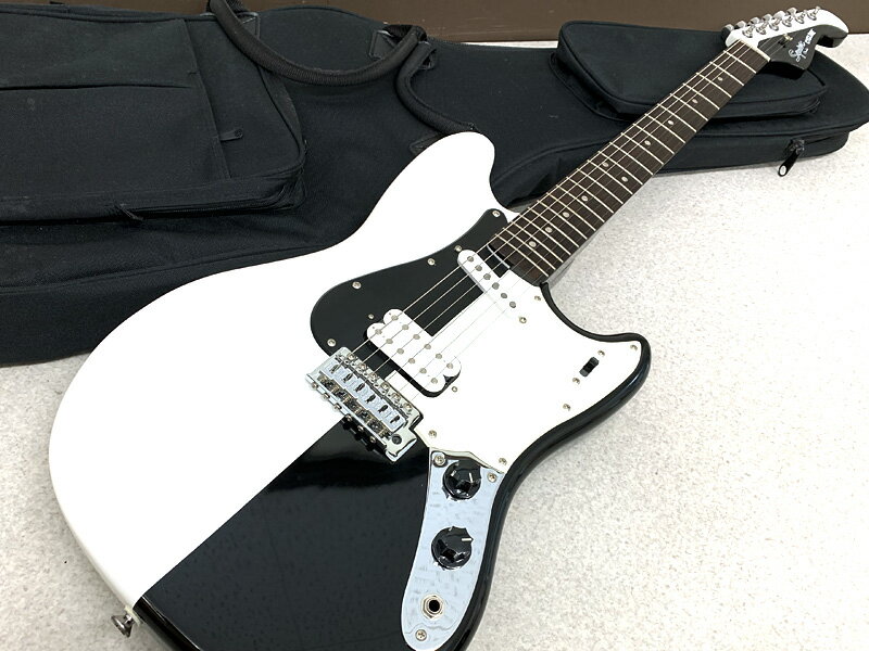 楽天市場】山野楽器 SQUIER / スクワイア SAWAO CYCLONE Black & White 