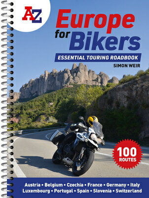 A-Z Europe for Bikers: 100 Scenic Routes Around Europe/GEOGRAPHERS A TO Z MAP CO/Simon Weir