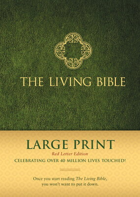 【楽天市場】The Living Bible Large Print Red Letter Edition /TYNDALE HOUSE ...