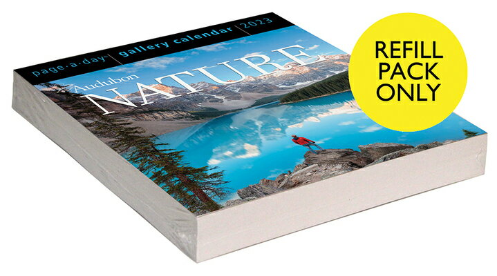  audubon nature page a day gallery calendar refill pack 2023 