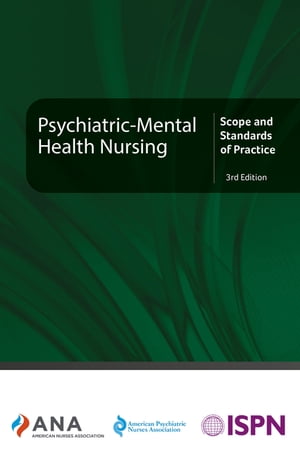 【楽天市場】Psychiatric-Mental Health Nursing Scope And Standards Of Practice ...