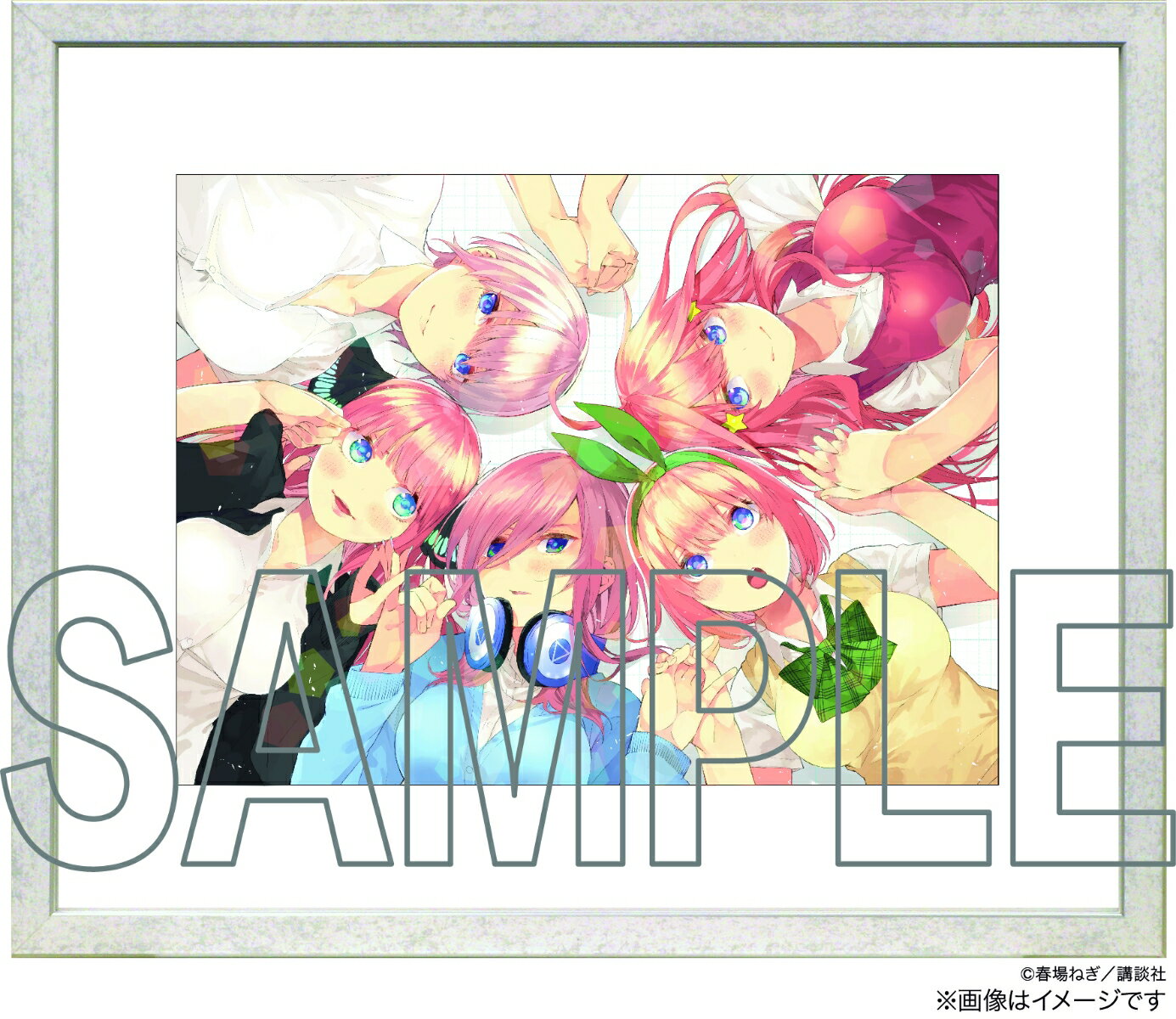 五等分の花嫁 複製原画C （ブックス限定グッズ）-