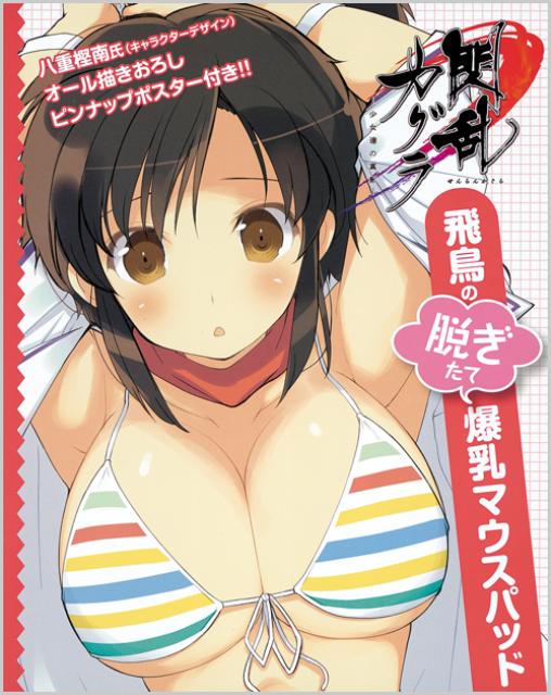 楽天市場 徳間書店 閃乱カグラ飛鳥の脱ぎたて爆乳マウスパッド 徳間書店 価格比較 商品価格ナビ