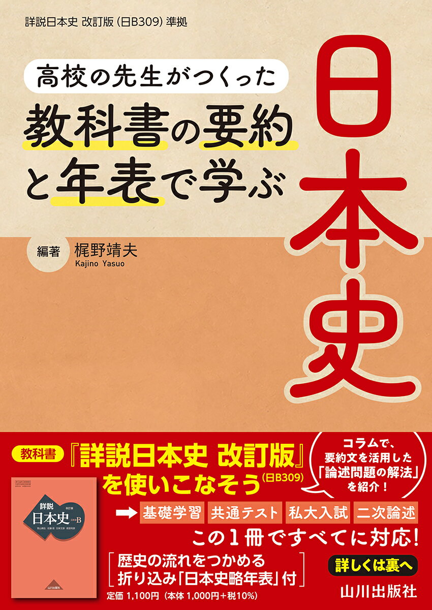 山川 日本史B教科書-