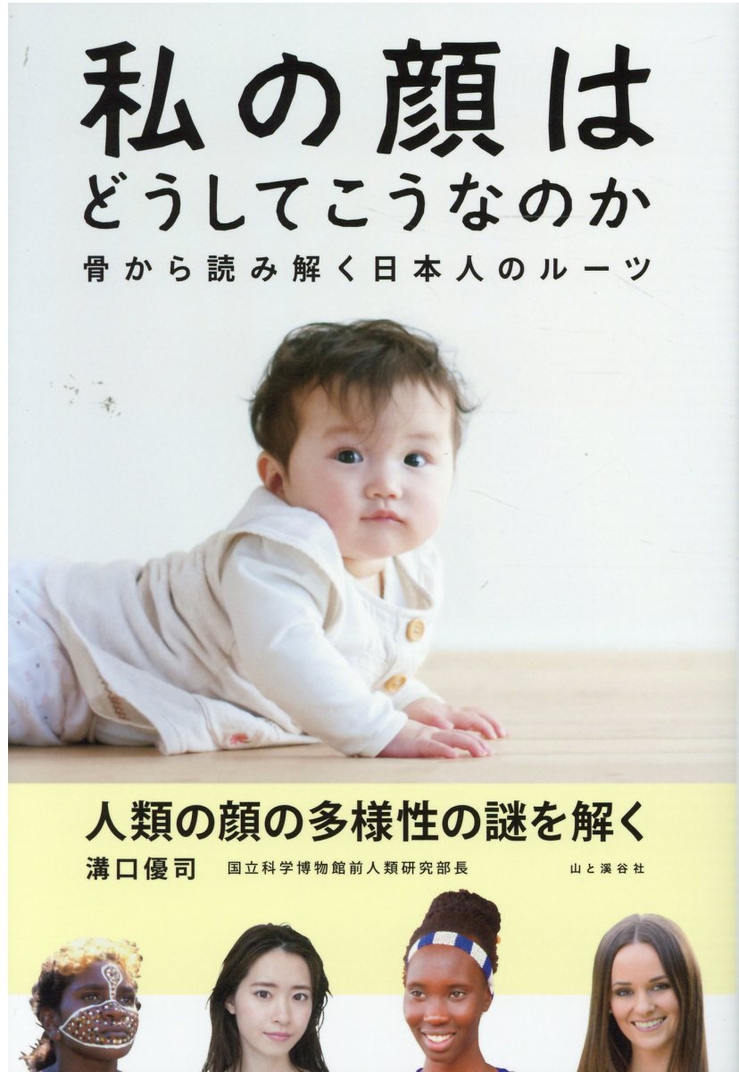 私の顔はどうしてこうなのか 骨から読み解く日本人のルーツ/山と渓谷社/溝口優司