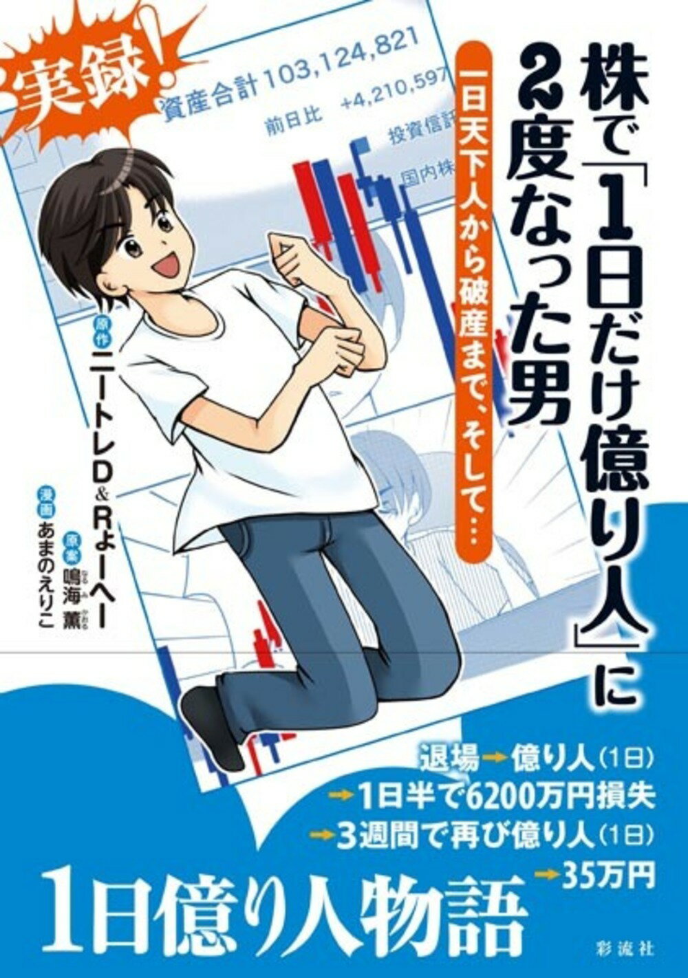 楽天市場】彩流社 株で「１日だけ億り人」に２度なった男 一日天下人から破産まで、そして・・・/彩流社/ニートレＤ＆Ｒょーへー | 価格比較 -  商品価格ナビ