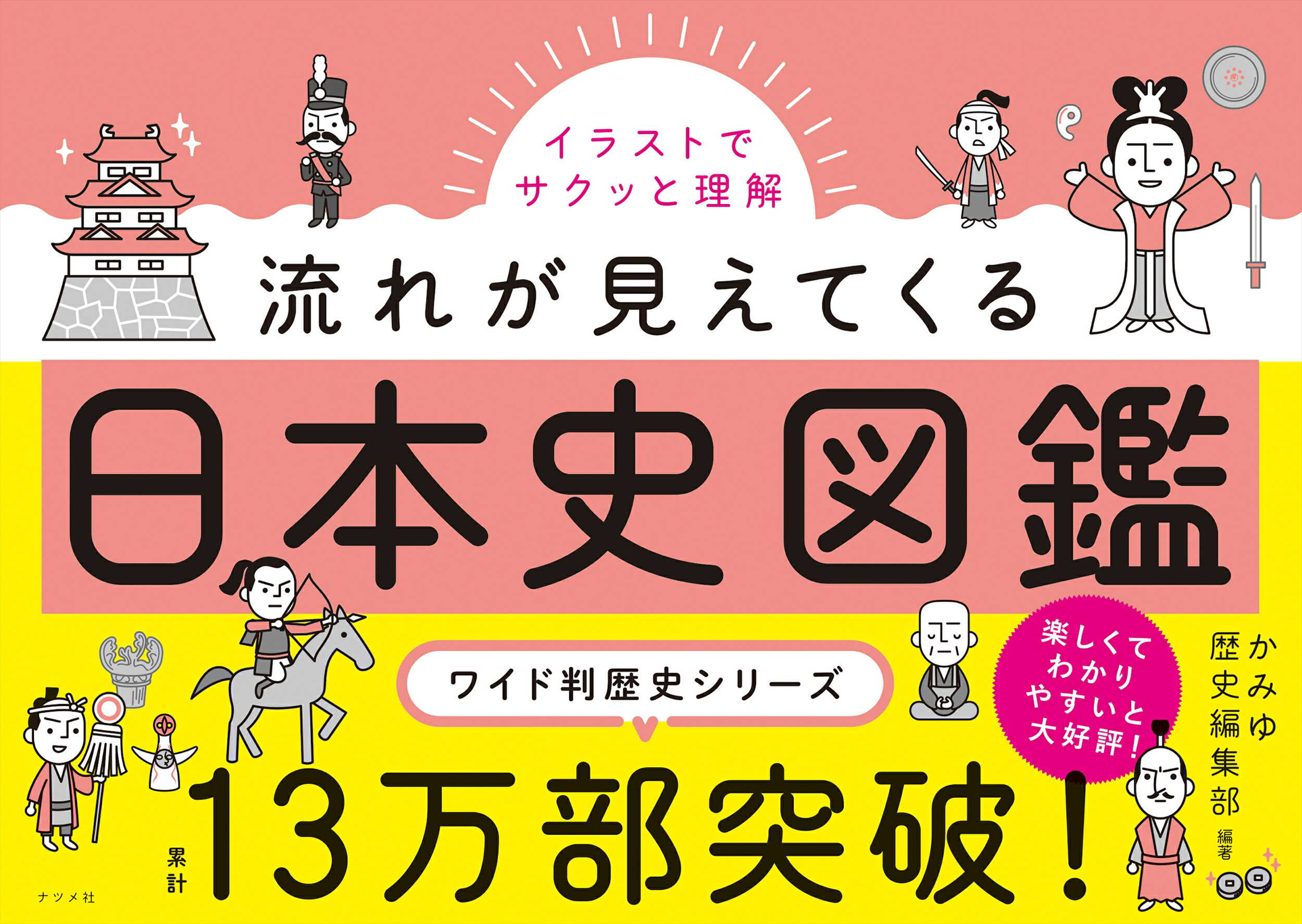 楽天市場 ナツメ社 流れが見えてくる日本史図鑑 イラストでサクッと理解 ナツメ社 かみゆ歴史編集部 価格比較 商品価格ナビ