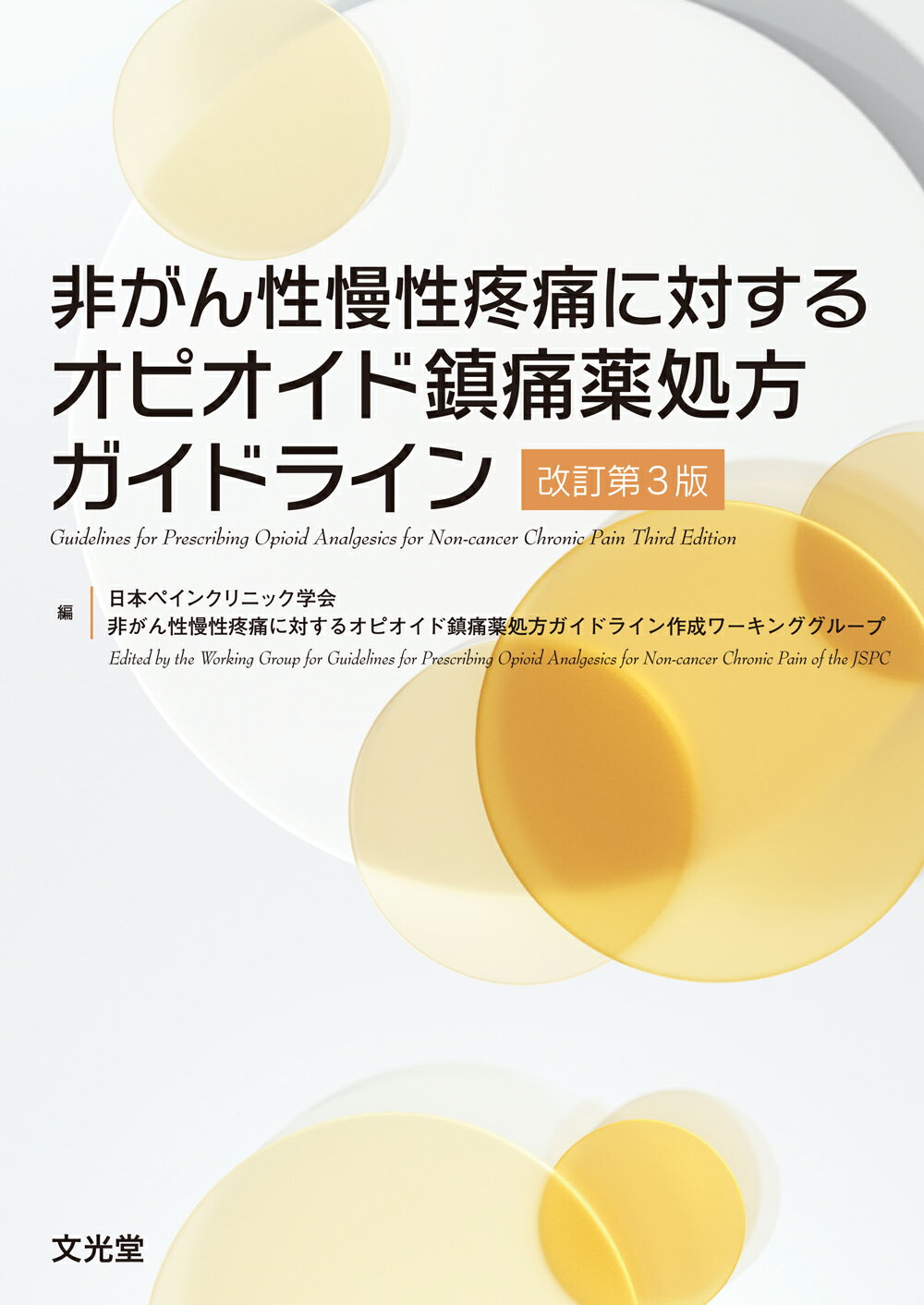 非がん性慢性疼痛に対するオピオイド鎮痛薬処方ガイドライン 改訂第３版/文光堂/日本ペインクリニック学会非がん性慢性疼痛