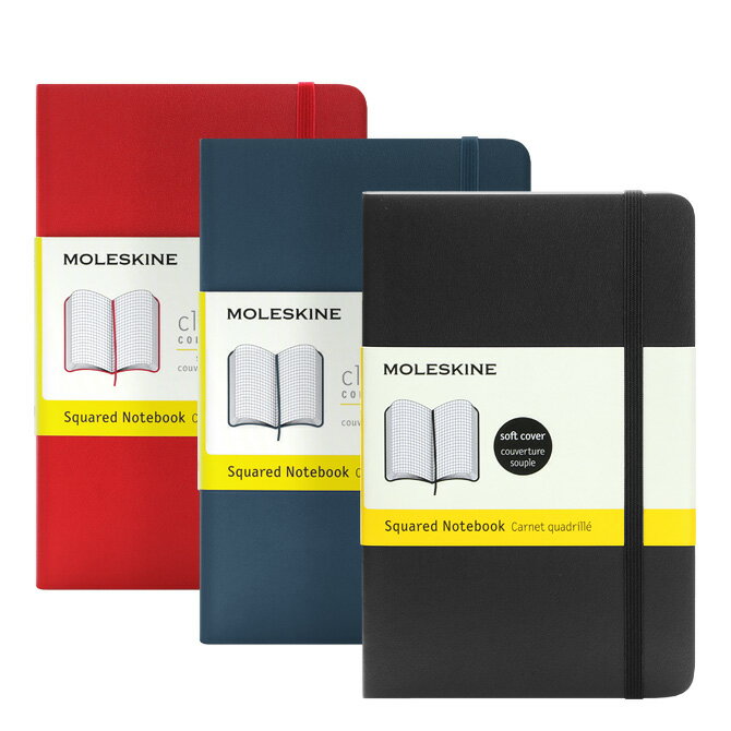 【楽天市場】Moleskine Squared Notebook Soft Cover Pocket 価格比較 商品価格ナビ