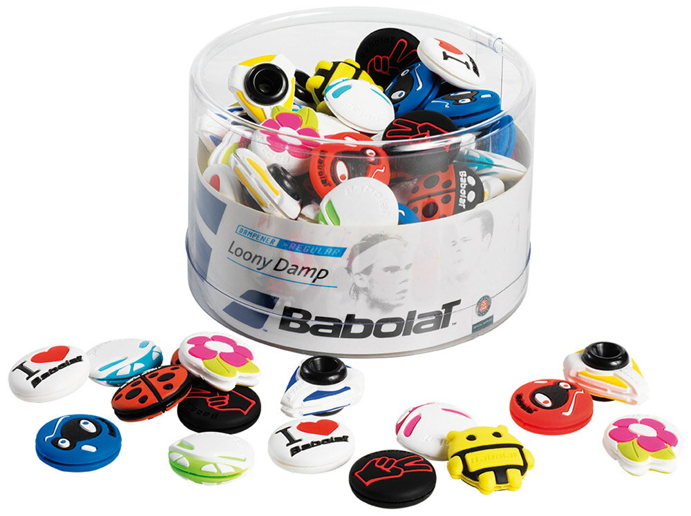 112円 【返品送料無料】 Babolat バボラ フラッグダンプ×2 BA700032 振動止め 2個