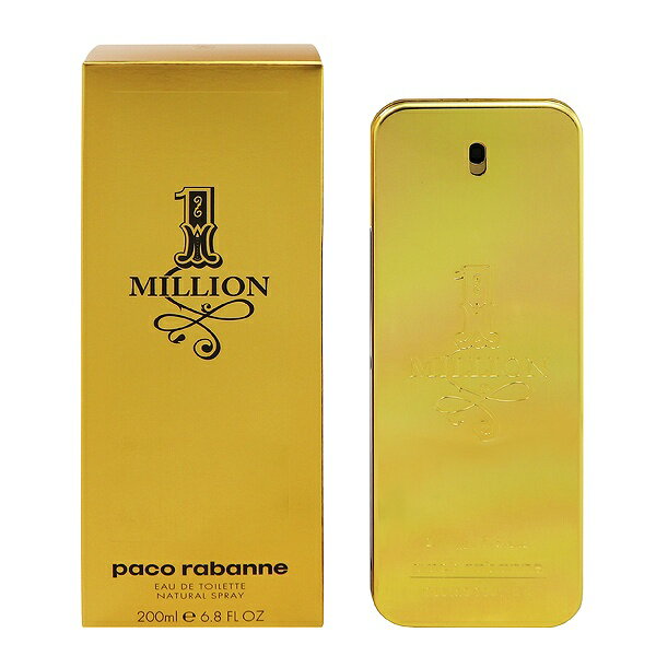 【楽天市場】パコラバンヌ 香水 PACO RABANNE ワンミリオン EDT・SP 200ml | 価格比較 - 商品価格ナビ