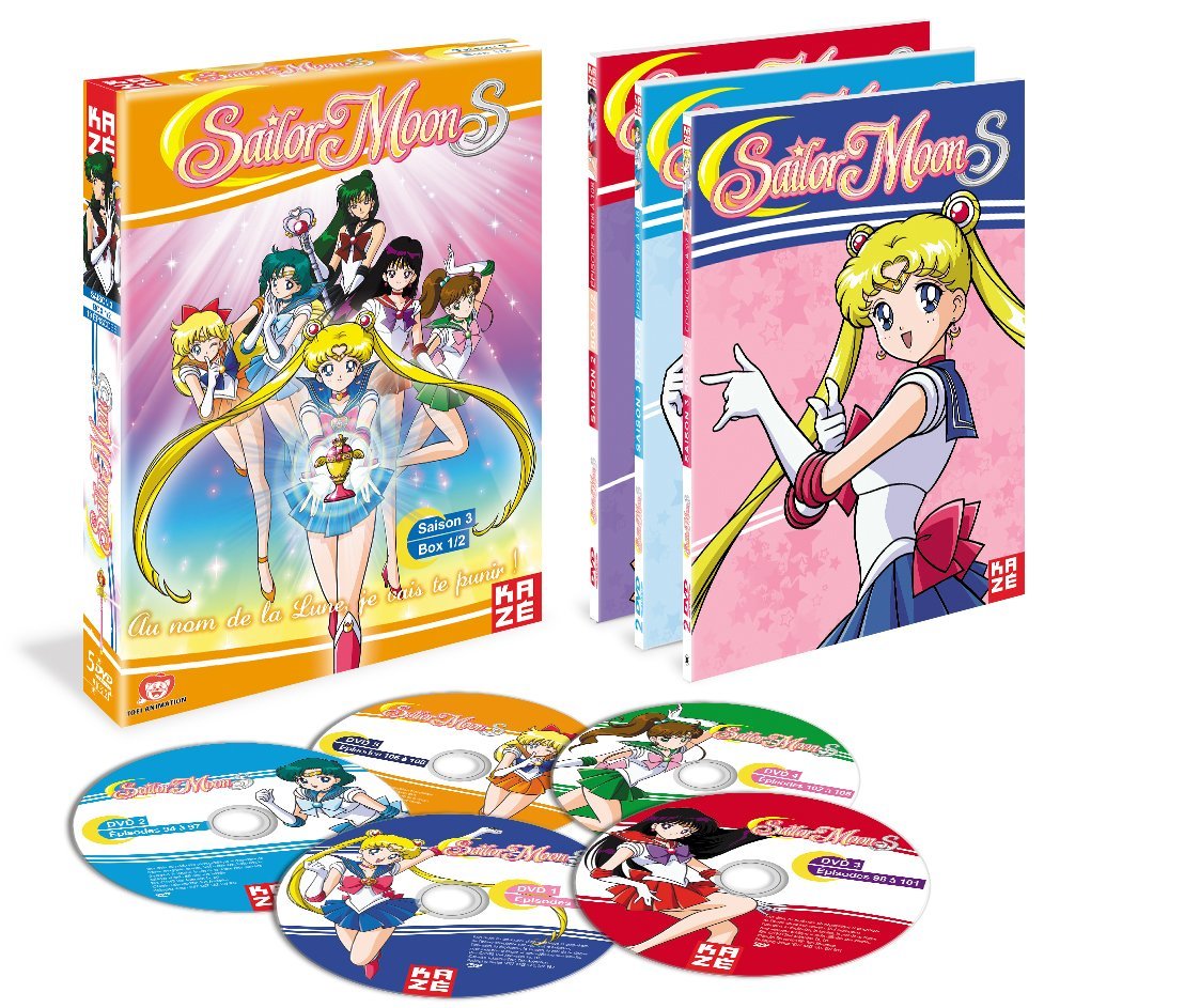 楽天市場 美少女戦士セーラームーンs 第3シリーズ Dvd Box 1 2 欧州版 価格比較 商品価格ナビ