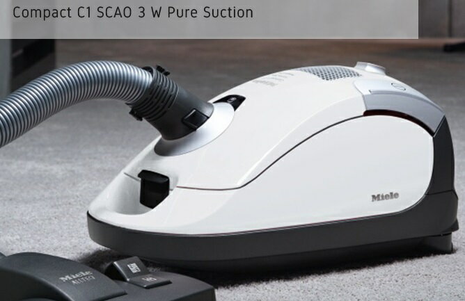 Miele Compact C1 SCAO3 掃除機　紙パック付属 Amazon | Miele (ミーレ) エントリーモデル Compact C1 SCAO 3 W