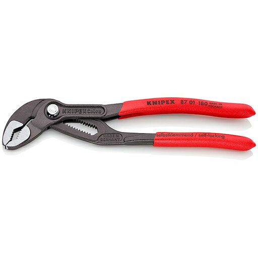 季節のおすすめ商品 KNIPEX クニペックス 8801-180 アリゲーター ウォーターポンププライヤー SB 代引不可  discoversvg.com