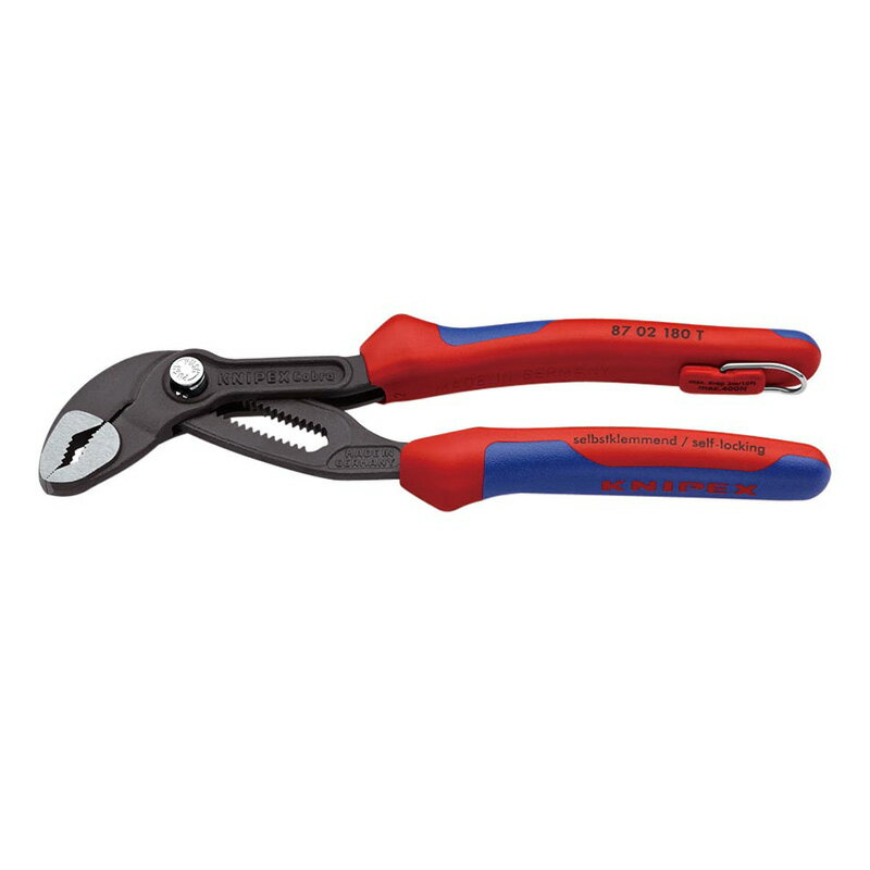 楽天市場】クニペックス KNIPEX 8702-180TBK 8702－180TBK コブラ