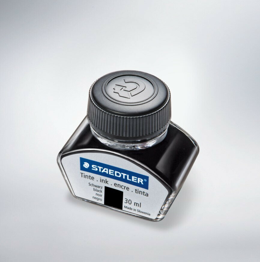ステッドラー ボトルインク ブラック 30ml9PIB30-9