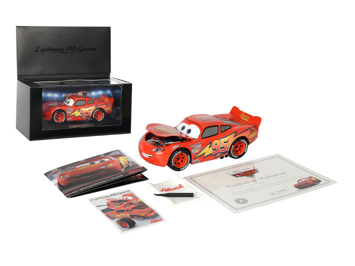 楽天市場】1/18 CARS ライトニング・マックイーン シュコー | 価格比較 