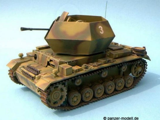 楽天市場】ドイツレベル 1/72 III号対空戦車 オストヴィント 3.7