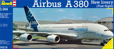 楽天市場】1/144 エアバス A380 “デモンストレーター” プラモデル 