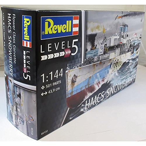 楽天市場】1/144 フラワー級コルベット HMCS スノーベリー プラモデル