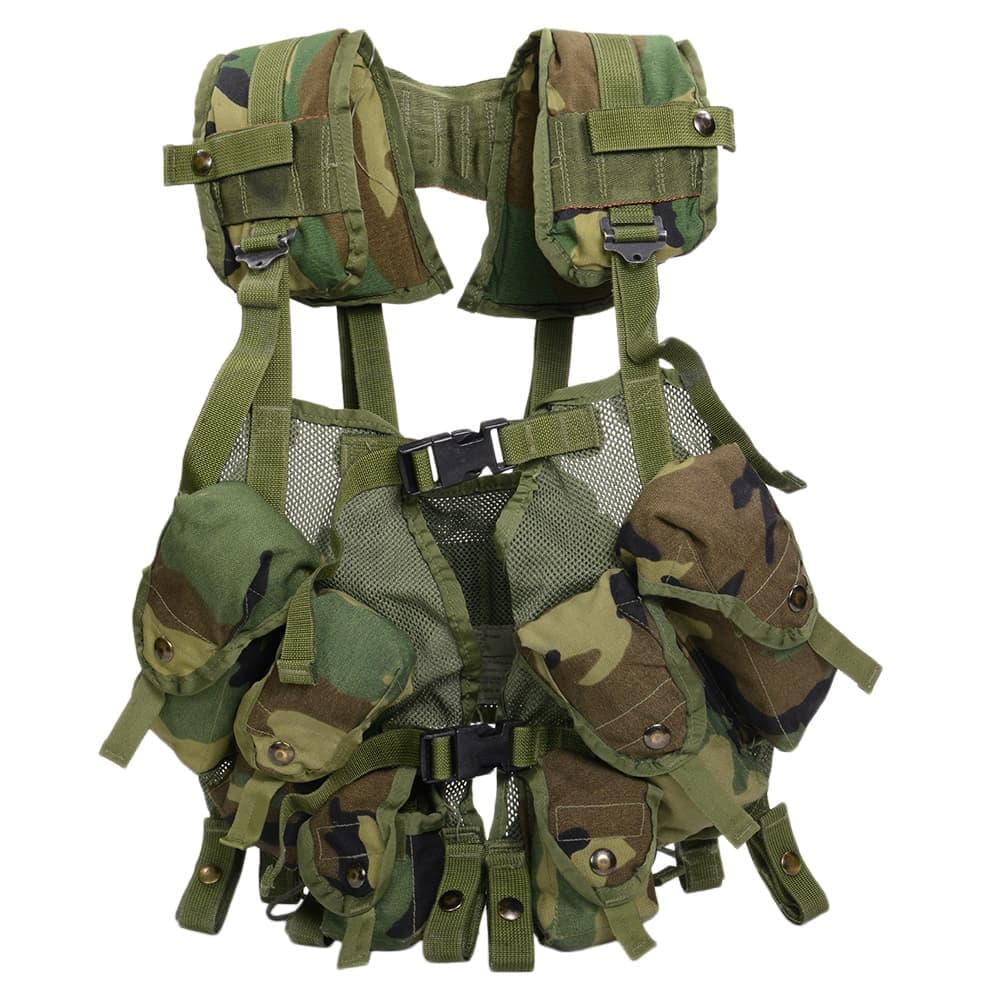 楽天市場】米軍放出品 タクティカルベスト ITLBV ウッドランド