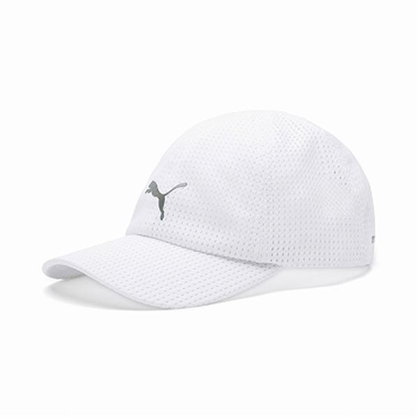 puma white cap