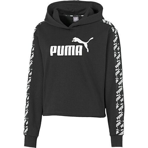 楽天市場 プーマ Puma レディース Amplified クロップド フーディスウェットパーカー プーマブラック 5818 01 価格比較 商品価格ナビ