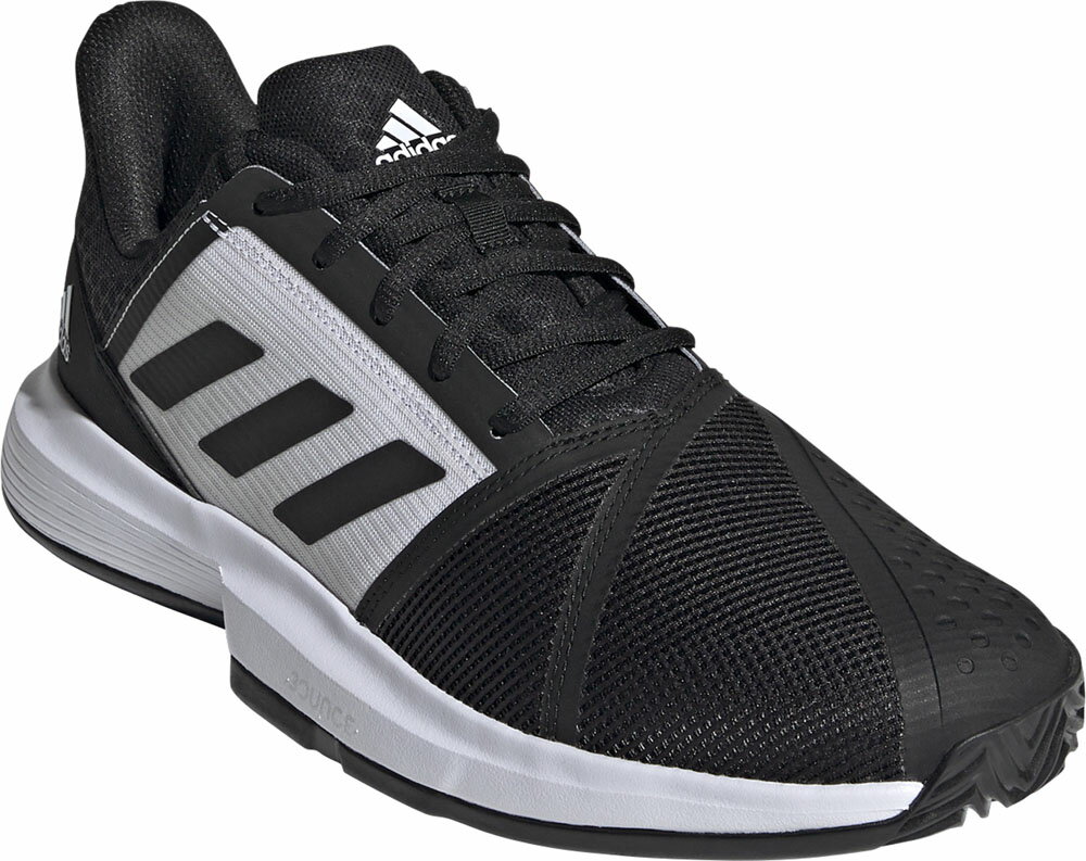 楽天市場 アディダス Adidas メンズ テニスシューズ コートジャム バウンス クレー テニス Courtjam Bounce Clay Tennis コアブラック フットウェアホワイト Laf71 Fx1497 価格比較 商品価格ナビ