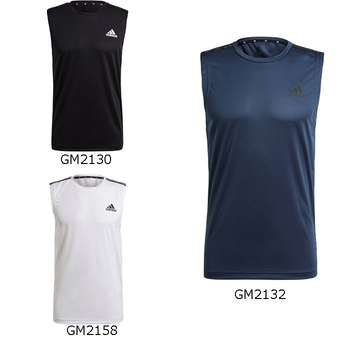 楽天市場】adidas アディダス M D2M 3ストライプス タンクトップ GM2130 S | 価格比較 - 商品価格ナビ