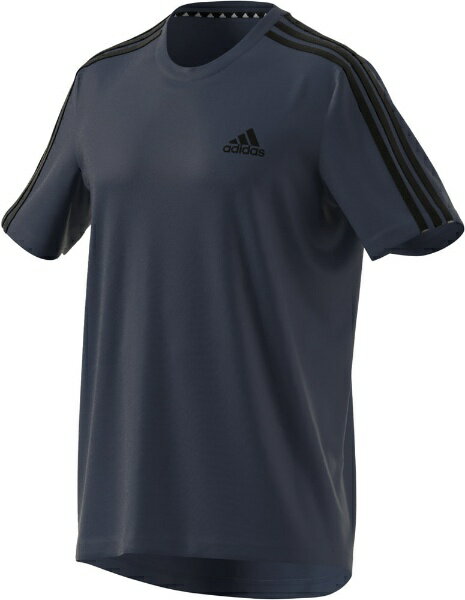 楽天市場 アディダス Adidas Gm2106 Md2m3 ストライプtシャツ J Mサイズ ネイビー 価格比較 商品価格ナビ