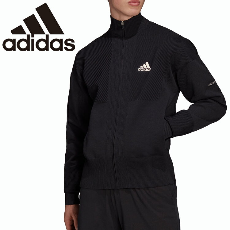 アディダス (adidas) テニス プライムブルー プライムニット ジャケット adidas テニス プライムブルー ニット ジャケット S ブラック
