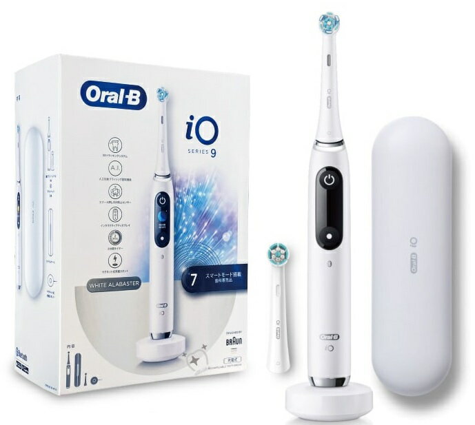 美容/健康 電動歯ブラシ BRAUN オーラルB iO9 プロフェッショナル iOM9.2I1.1B WT P