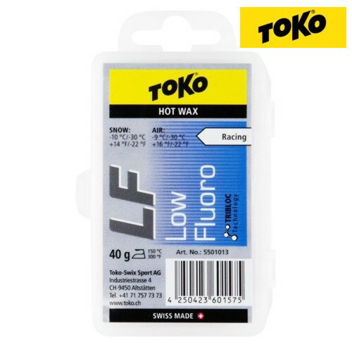 トコ TOKO LF ブルー 40g スキーワックス 5501013