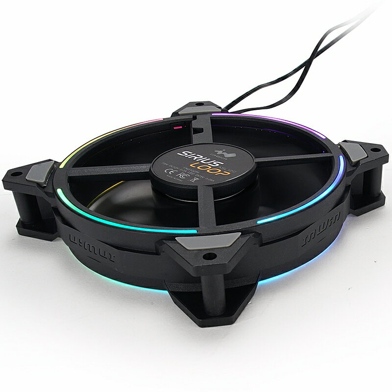 IN WIN｜インウィン RGB LED搭載 120mm ケースファン Sirius Loop ASL120 シングルパック ASL120FAN-1PK