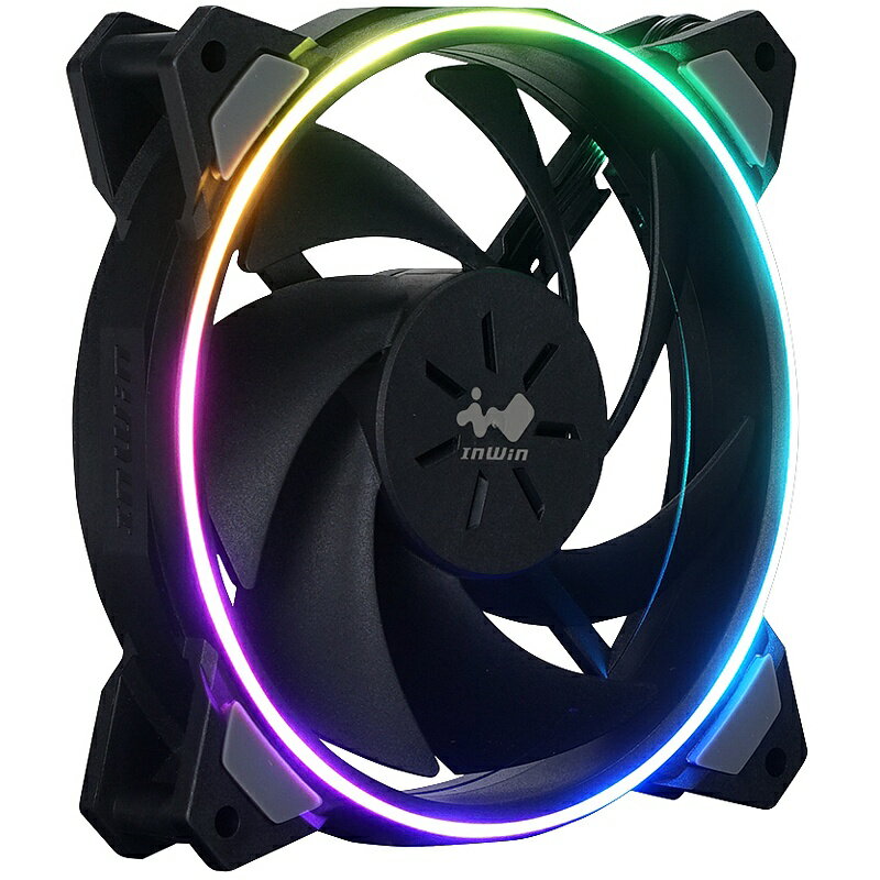 IN WIN｜インウィン RGB LED搭載 120mm ケースファン Sirius Loop ASL120 シングルパック ASL120FAN-1PK