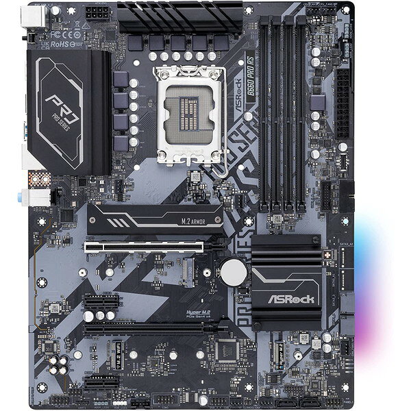 ASRock B660pro RS マザーボード B660 Pro RS | ASRock(アスロック) LGA 1700 Intel B660 ATX