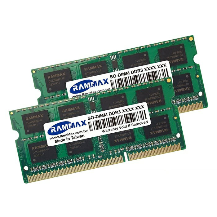 【楽天市場】RAMMAX ノートPC用メモリ 16GB(8GB×2枚) PC3-10600(DDR3 1333) RM-SD1333
