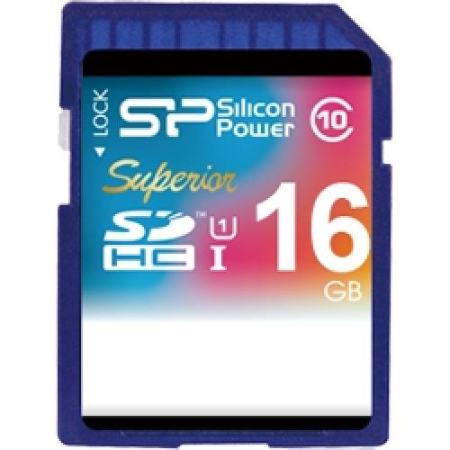SILICON POWER SDメモリーカード SP016GBSDHCU1V10