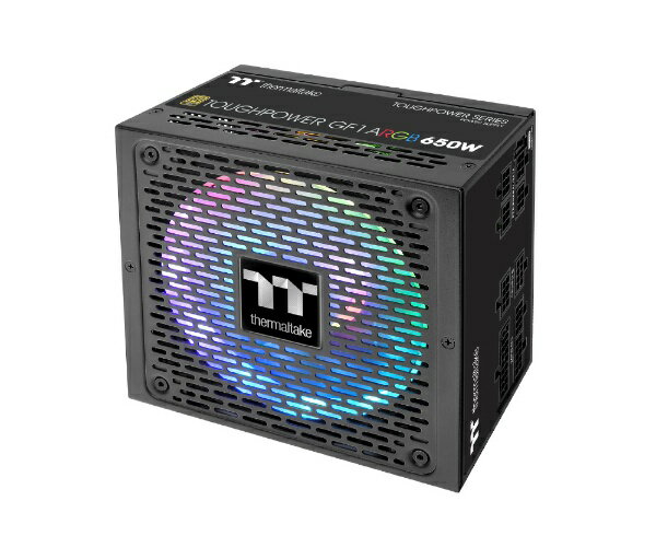 THERMALTAKE PC電源 TOUGHPOWER GF1 ARGB GOLD 650W PS-TPD-0650F3FAGJ-1 650W /Gold