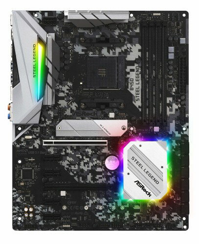 ASRock B450 steel legend マザーボード ASRock > B450 Steel Legend