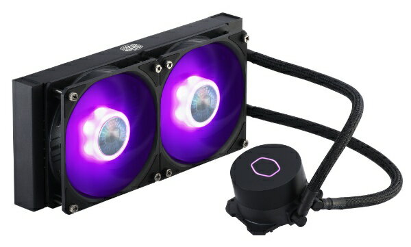 COOLER MASTER 水冷CPUクーラー MasterLiquid ML240L V2 RGB MLW-D24M-A18PC-R2