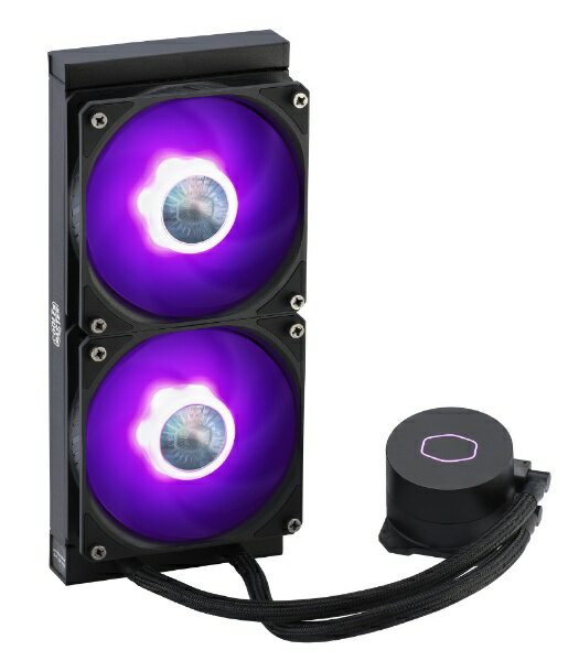 COOLER MASTER 水冷CPUクーラー MasterLiquid ML240L V2 RGB MLW-D24M-A18PC-R2