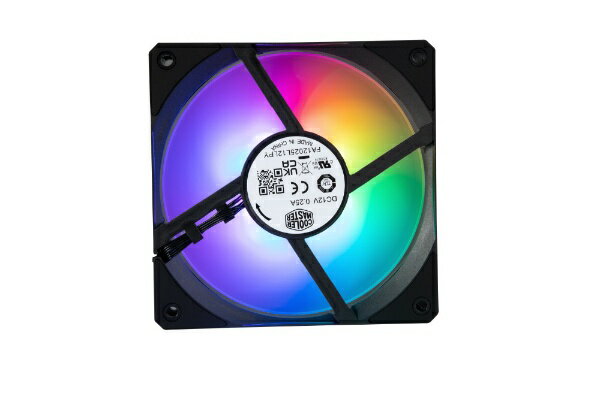 COOLER MASTER｜クーラーマスター ケースファン 120mm /2400RPM Mobius 120P ARGB ブラック MFZ-M2DN-24NP2-R1